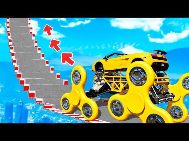 Can CHEAT CAR CLIMB To The HIGHEST OBSTACLE In GTA 5?