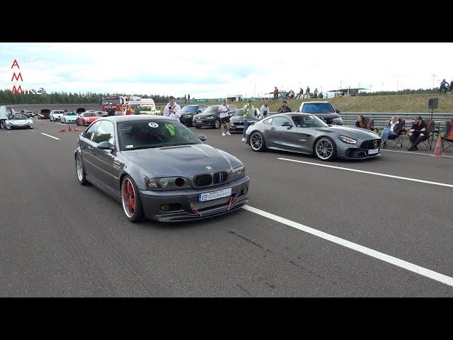 BMW M3 E46 Turbo Lamik (980HP) vs Mercedes-AMG GT R Pro