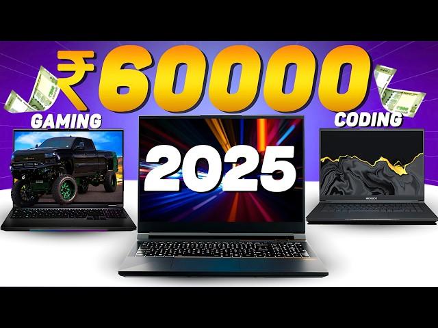 Top 5 Best Laptops Under 60000 in 2025  Laptops for Gaming, Students, Coding