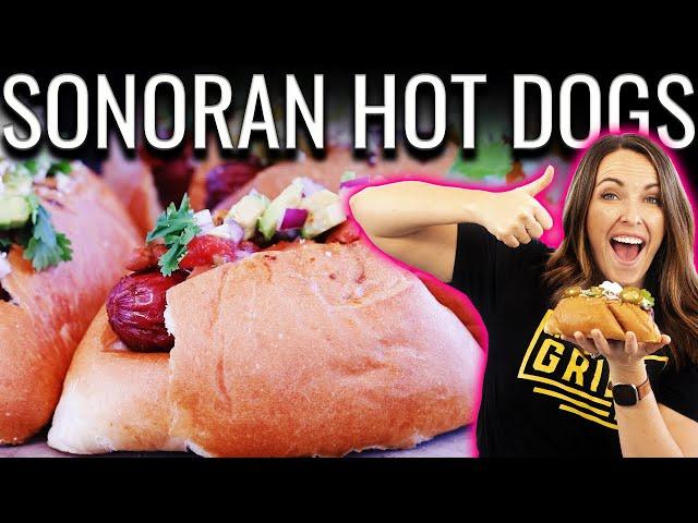 Crispy BACON-WRAPPED Sonoran Hot Dogs! | How To