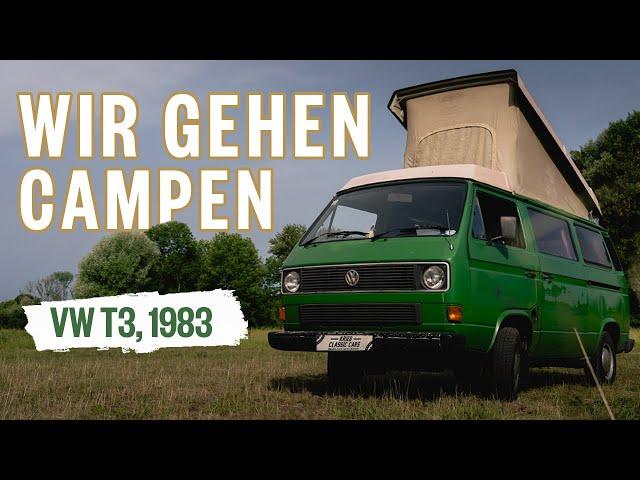 VW T3 WESTFALIA CLUB JOKER  ROOMTOUR - Camping anstatt V8 ? I Krieg Classic Cars