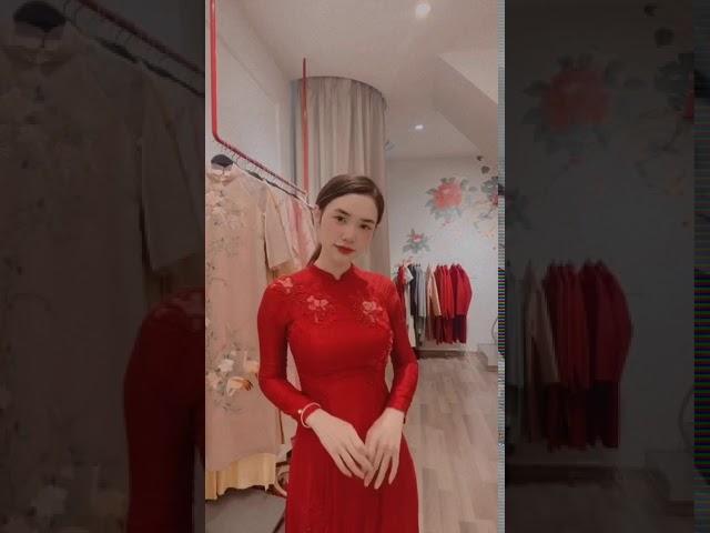 Top 3 mẫu Áo Dài ăn hỏi Hot nhất 2020 (P1)