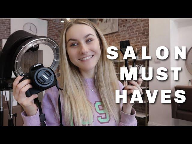 My Salon MUST HAVES! Products & Tools I Can't Live Without! | Reiley Collier