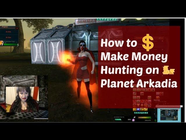 Entropia Universe -How to Make Money Hunting on Arkadia