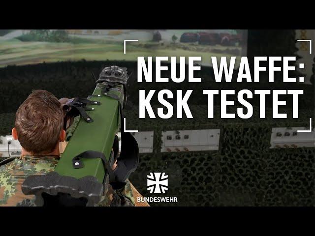 Forschung & Entwicklung | KSK testet neue Waffe: Leichtes Wirkmittel 1800+ | Bundeswehr