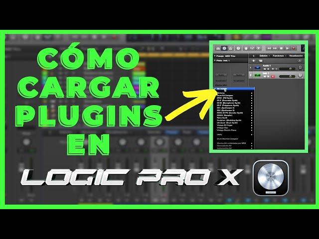 Logic Pro X - Cargar Plugins  Tutorial en Español (DESCÚBRELO)