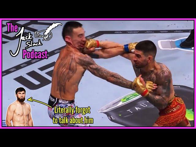 Ilia Topuria Ends an Era, Breaks Max Holloway's Granite Chin (Jack Slack Podcast 195)