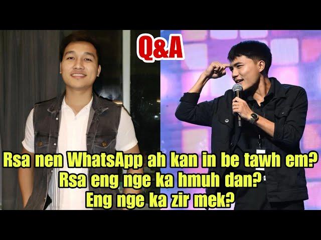 J Lalrosanga nen kan in be tawh em Taitea nge Rsa zaithiam ka tih zawk🫣(Q&A)