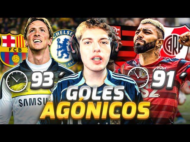 GOLES AL ULTIMO MINUTO QUE CONMOCIONARON AL MUNDO DEL FUTBOL