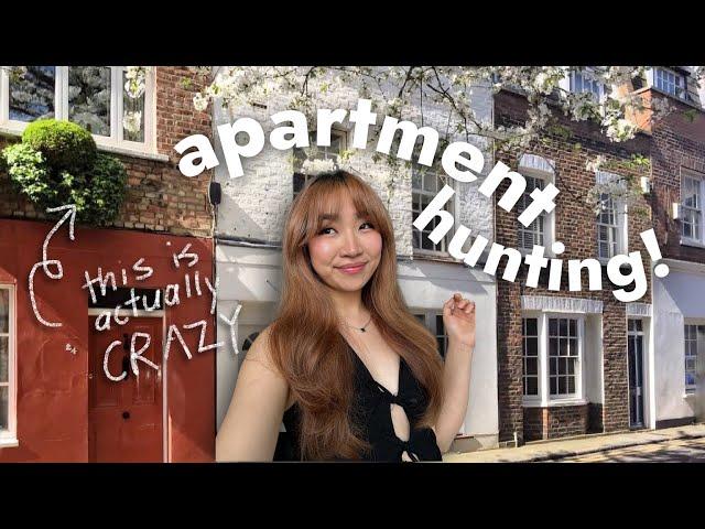 Apartment Hunting in London! (touring *flats* bc im british now)