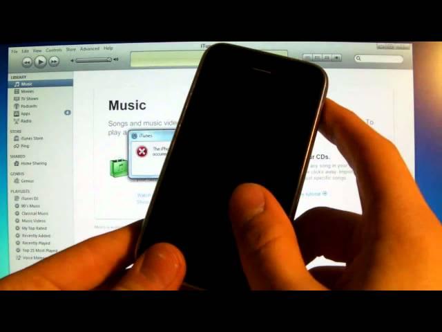 Restore & Update iPhone 3Gs/3G To 4.2.1 On 6.15.00 Baseband