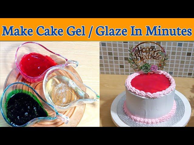 Neutral Gel | Cake Gel | Cake Glaze |Mirror Glaze | Piping Gel