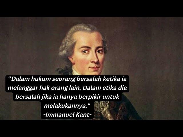 Quotes Hukum Immanuel Kant