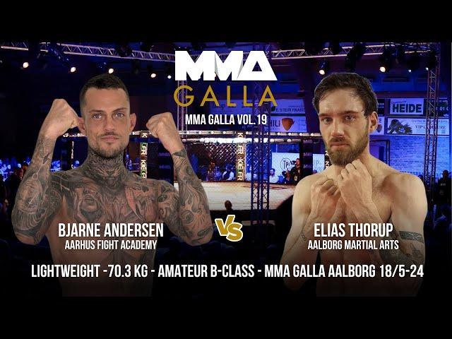 Bjarne Andersen (Aarhus Fight Academy) Vs. Elias Thorup (Aalborg Martial Arts)