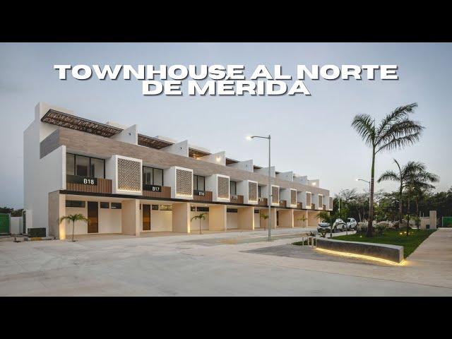 ¡Towhouse en venta al norte de Merida! Increíbles amenidades ¡Conoce SEREMOS!