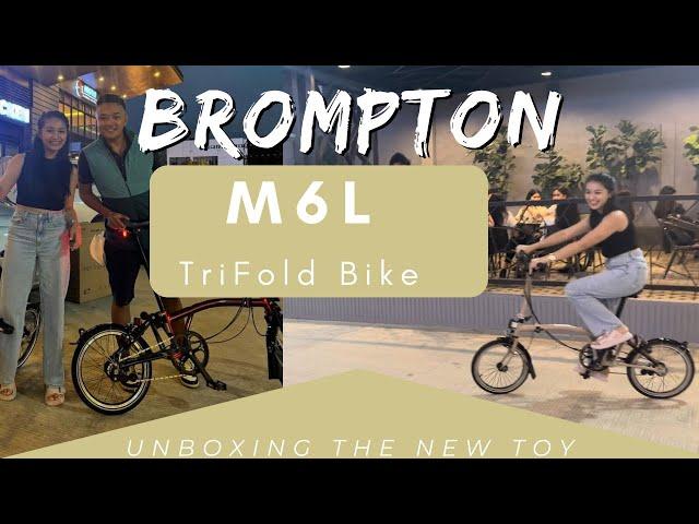 Surprise!  Unboxing an M6L Brompton. She Had No Idea.