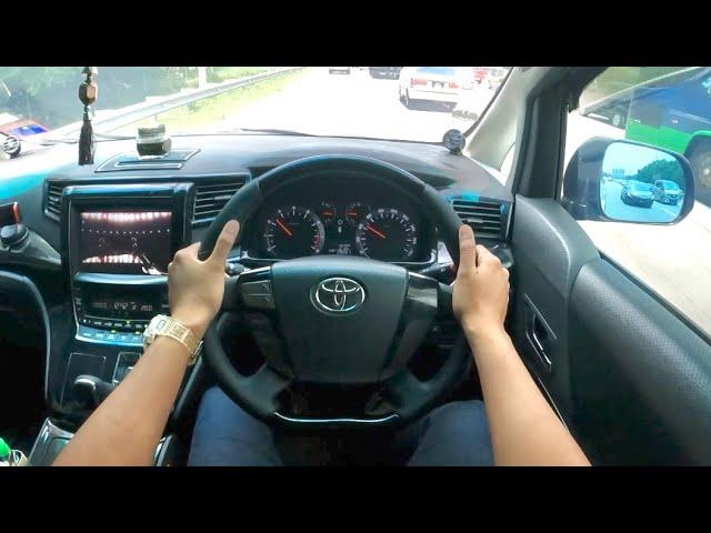 2008 Toyota Vellfire Z 2.4 [ 170 HP ] POV Test Drive / Walkaround Review