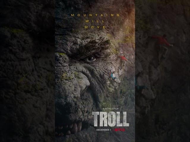 mountains are moving. the norwegian adventure film Troll is coming december 1! #premiere #shorts