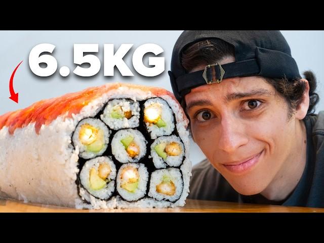 Probando El Maki MÁS GRANDE De Mi Ciudad (+6000 kcal)