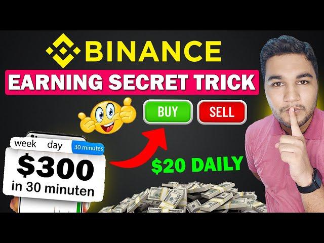 Earn $20 Daily On Binance - Binance Se Paise Kaise Kamaye | Spot Scalping Trick || Binance Trading