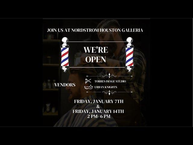 Urban Knights Co. x Nordstrom | Valentine’s Day Grooming Affair – Live Barbering & Beard Care! PRT 2