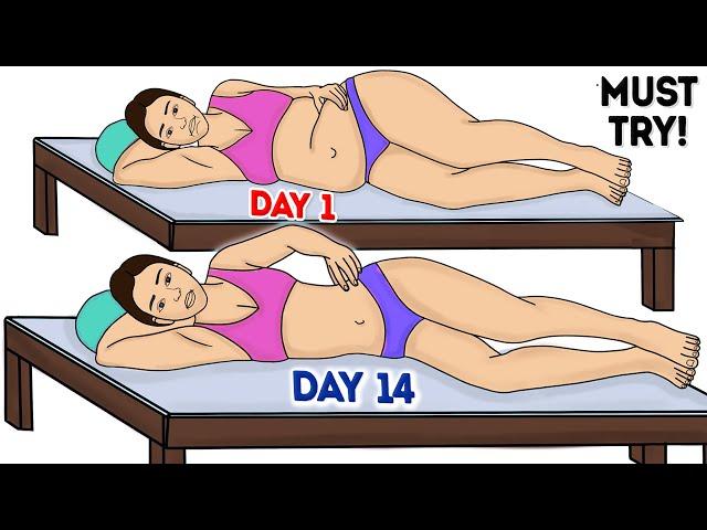 DAY 1 OF 14 | DO IT BEFORE SLEEP TO LOSE STUBBORN BELLY FAT | 14 DAYS WORKOUT PLAN