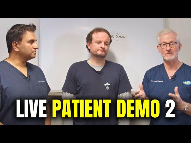 Live Patient Demonstration 2 | The Hair Loss Show