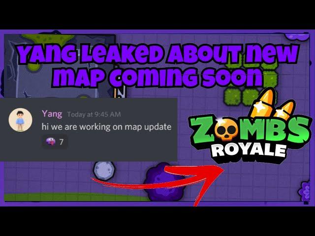 Yang Leaked about NEW MAP coming to zombsroyale