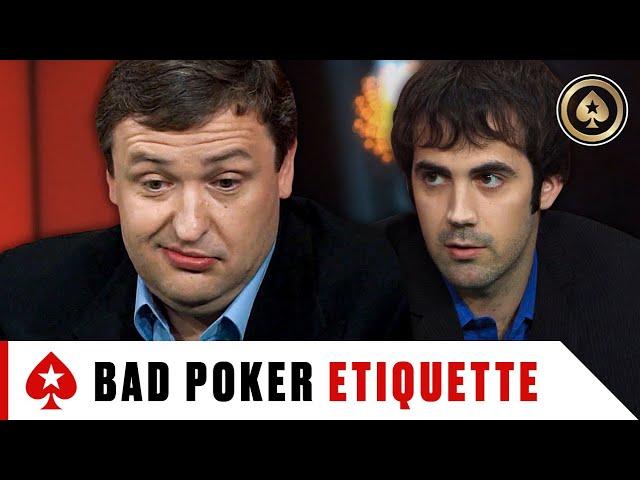 Bad Poker Etiquette followed by KARMA: Tony G vs Jason Mercier  ️ Best of The Big Game ️PokerStars