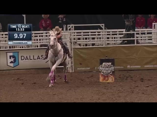 Chayni Chamberlain's wins the Days of 47 Rodeo in Salt Lake City!