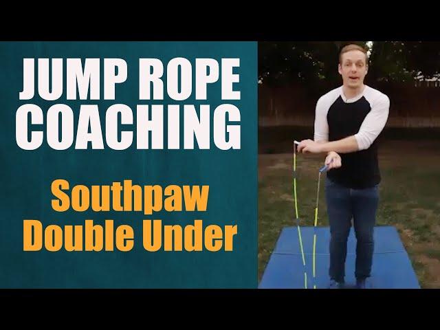 How To Do The Southpaw Double Under | JUMP ROPE COACHING [Live Replay]