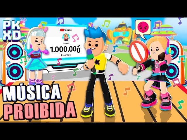  Música PROIBIDA dos 1 MILHÃO de Inscritos da Jaqueli no PK XD