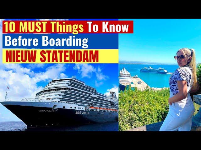 Holland America Nieuw Statendam (Features And Overview)
