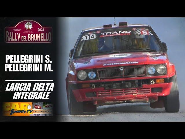 Rally del Brunello 2024 || Pellegrini-Pellegrini || Lancia Delta Integrale