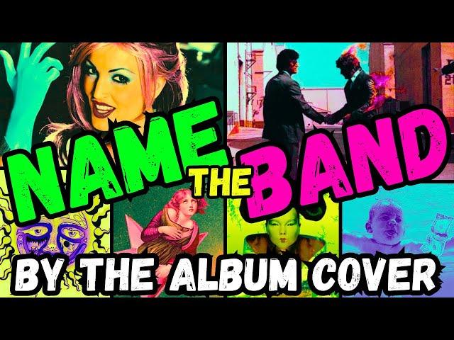 GUESS THE BAND| Take The 40 Iconic ALBUM COVERS QUIZ!