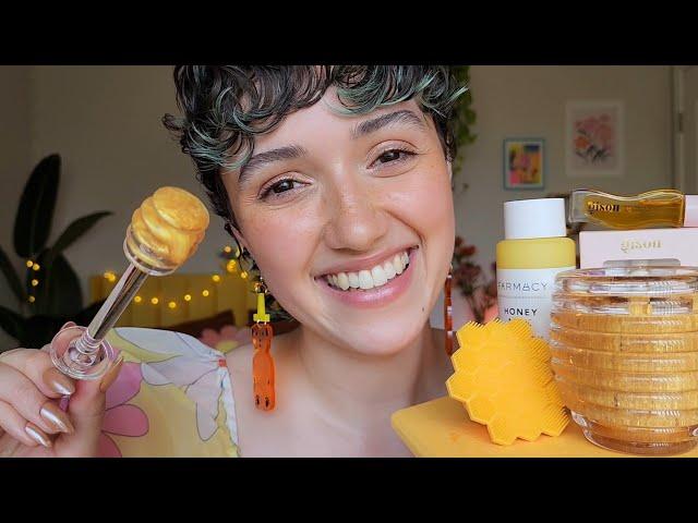 ASMR  Honey Glow Spa Treatment (layered sounds, skincare rp, personal attention)