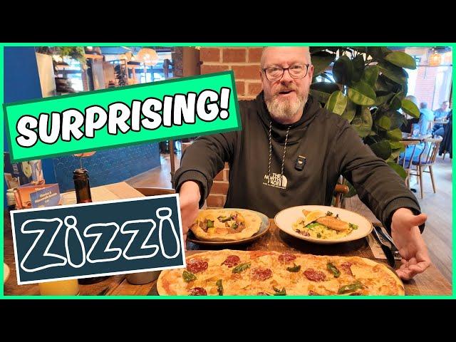 I was SURPRISED by the NEW MENU at ZIZZI!