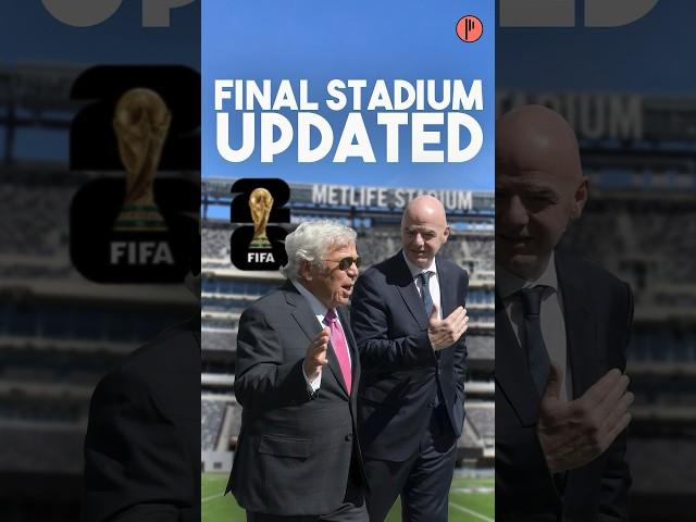 FIFA announce 2026 World Cup Final Stadium (OFFICIAL) ️