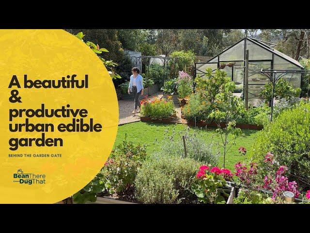 A highly productive suburban organic vegetable garden  Behind the Garden Gate