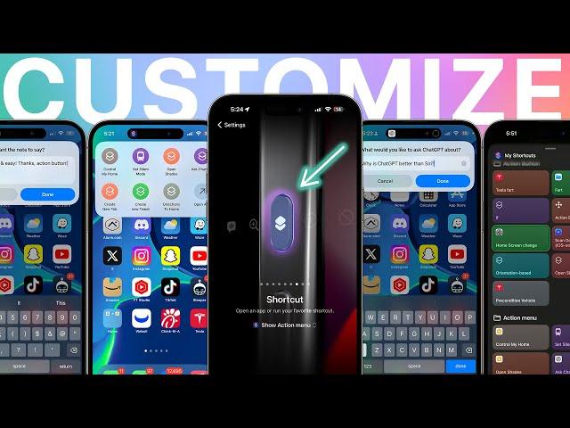 iPhone 15 Pro - How to Create INSANE Action Button Shortcuts!