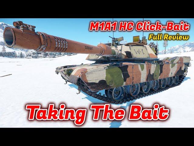 M1A1 HC Click-Bait Full Review - Should You Buy It? But It Comes With A Lawn Chair! [War Thunder]