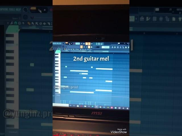 How to make guitar beats for Rylo Rodriguez & NBA Youngboy pain beat tutorial #shorts