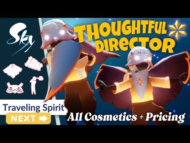 Thoughtful Director PRICES - Sleek Rhythm Cape, Xylophone + MORE!  Traveling Spirits - Sky CotL