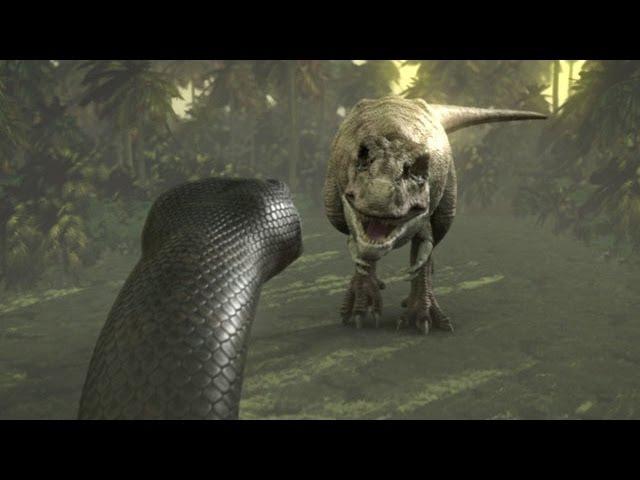 Titanoboa: Monster Snake - Titanoboa Vs. T-Rex