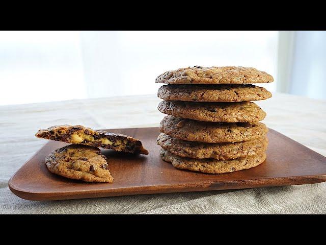 Ricetta cookies americani - Chocolate chips cookies recipe |ASMR| cakeshare