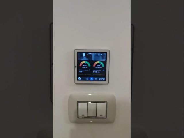 Home assistant on Shelly Wall Display