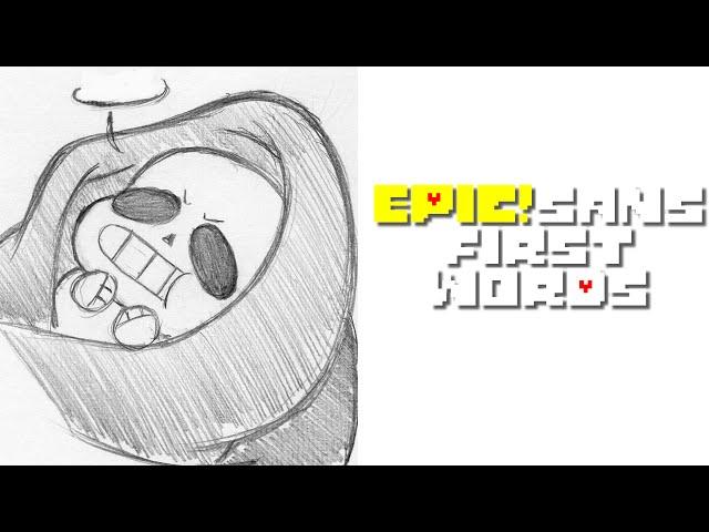 Epic!Sans First Word [Epictale Comic Dub]