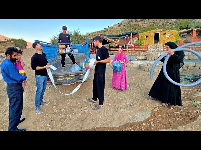 Selling Goats in the City to Buy a Water Pump: Amir and Milad's Farm Adventure