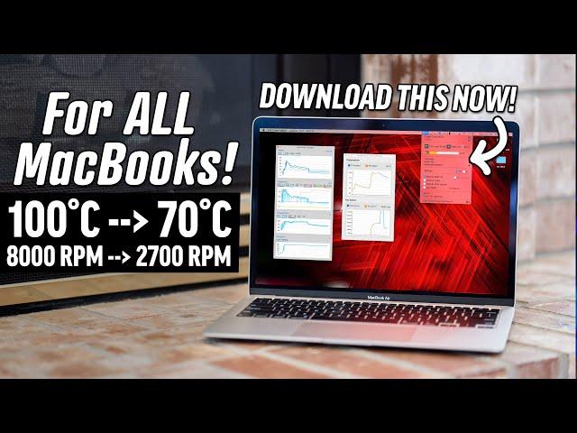 How to get your MacBook to run Cooler and Quieter!