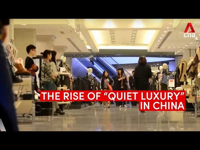 Why are China's elites going for "quiet luxury"?